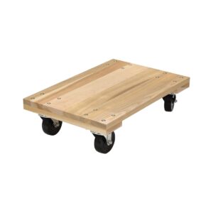 Vestil Hardwood Dolly Solid Deck
