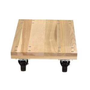 Vestil Hardwood Dolly Solid Deck