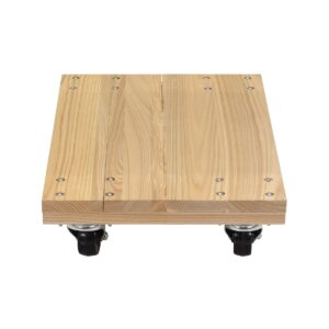 Vestil Hardwood Dolly Solid Deck