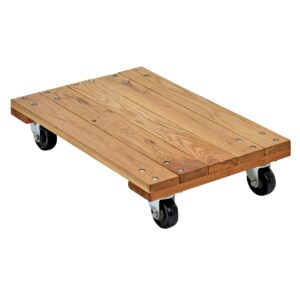 Vestil HDOS-1624-9-E Hardwood Dolly-Econ Solid 0.9KLB16X24