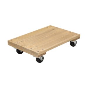 Vestil Hardwood Dolly Solid Deck