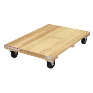 Vestil Hardwood Dolly Solid Deck