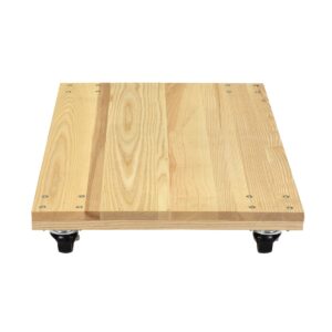 Vestil Hardwood Dolly Solid Deck