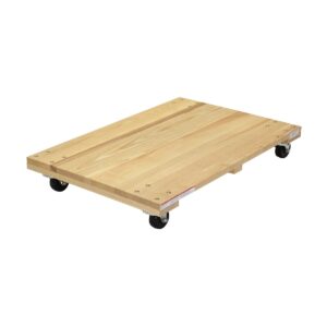 Vestil Hardwood Dolly Solid Deck