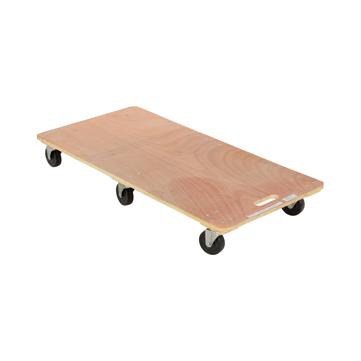 Vestil HDOS-2448-6SW Hardwood Dolly-Solid Deck 1.2K LB 24X48