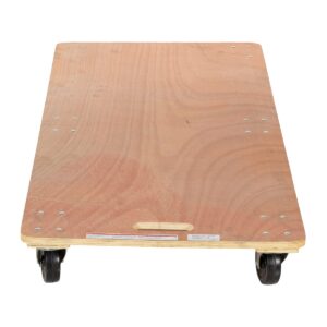 Vestil HDOS-2448-6SW Hardwood Dolly-Solid Deck 1.2K LB 24X48
