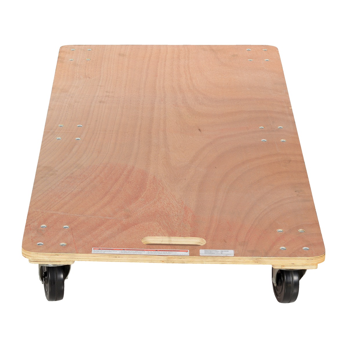 Vestil HDOS-2448-6SW Hardwood Dolly-Solid Deck 1.2K LB 24X48