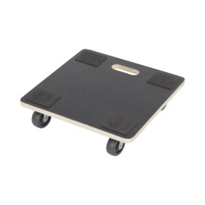 Vestil HDOS-SQ-1616-400 Hardwood Dolly-Square Deck 400K LB 16X16