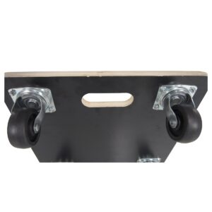 Vestil HDOS-SQ-1616-400 Hardwood Dolly-Square Deck 400K LB 16X16