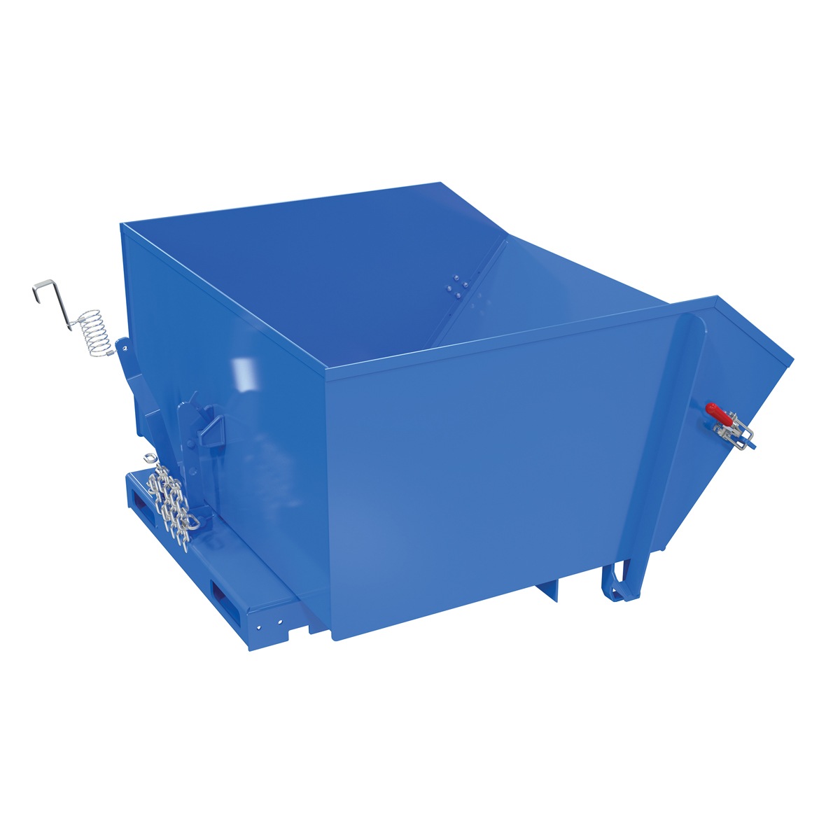 Vestil HDROP-100-HD Self-Dumping Hopper Heavy Duty 1 CU Yard