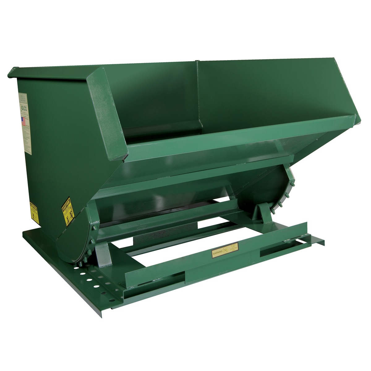 Vestil Self-Dump Light Duty Hopper Yard 2 K