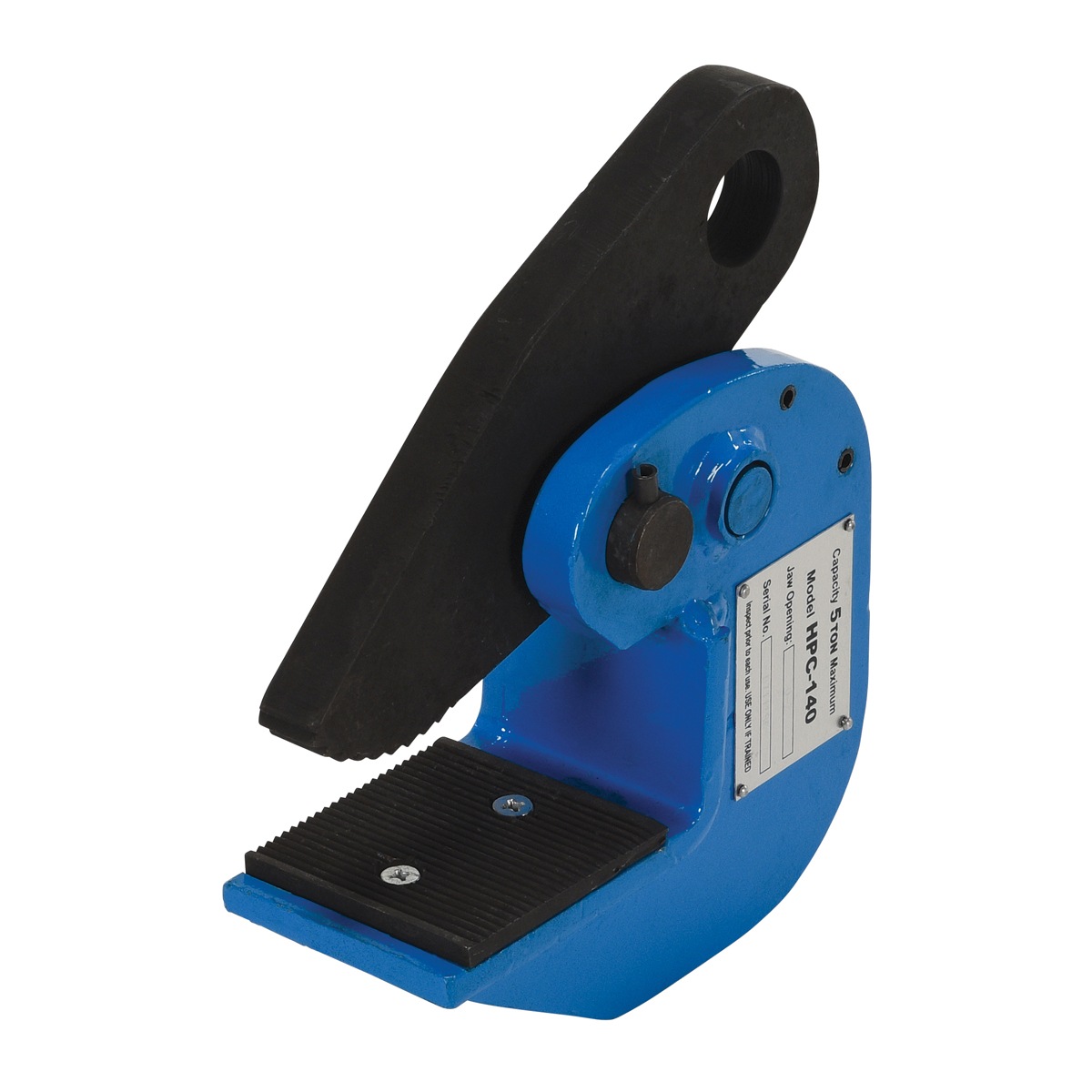 Vestil Horizontal Plate Clamp Capacity