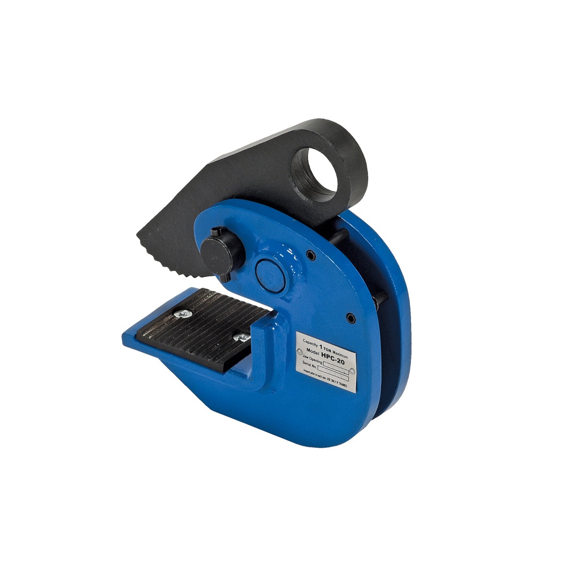 Vestil Horizontal Plate Clamp Capacity