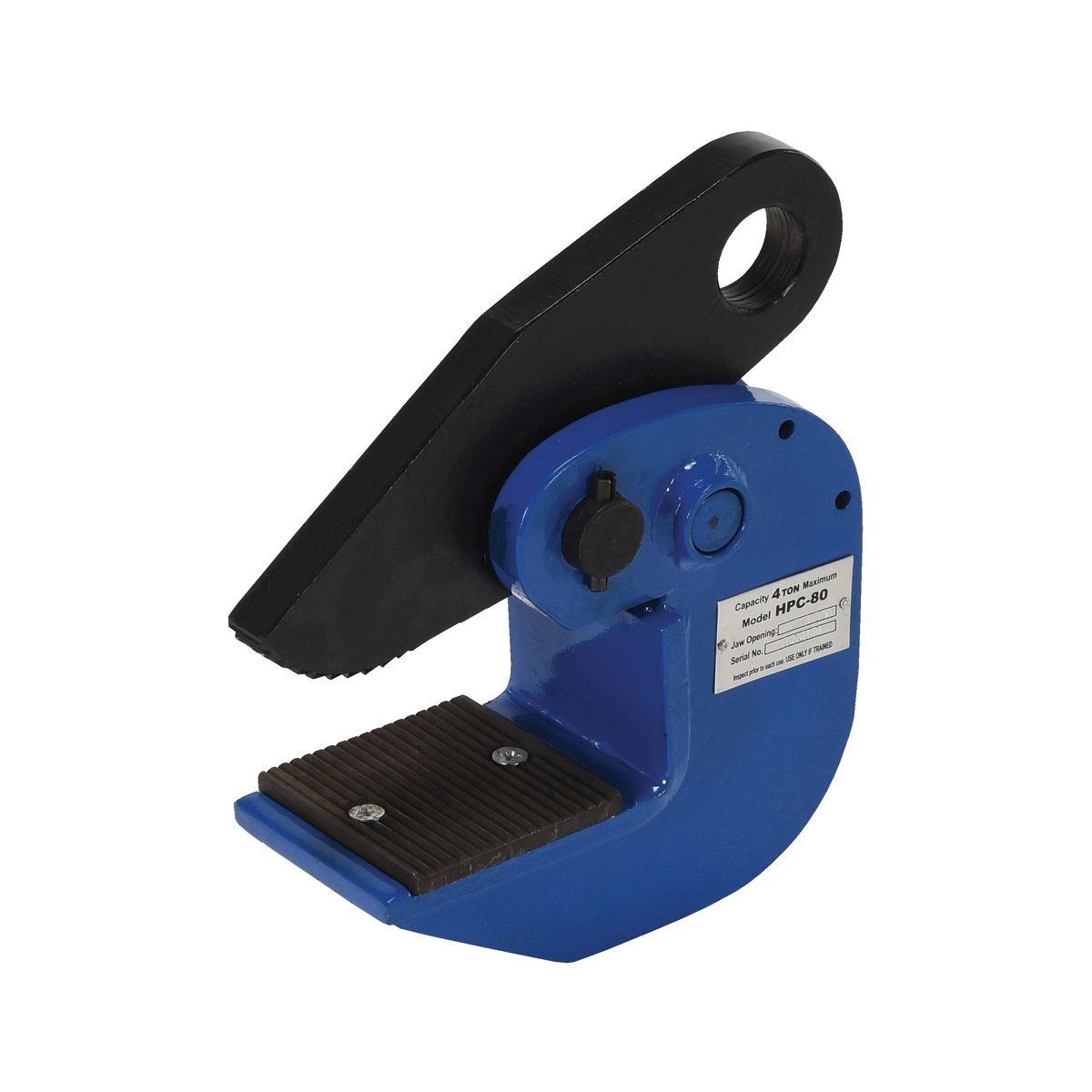 Vestil Horizontal Plate Clamp Capacity