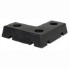 Vestil L-1818-4 L Shaped Molded Bumper 4 X 18 X 18
