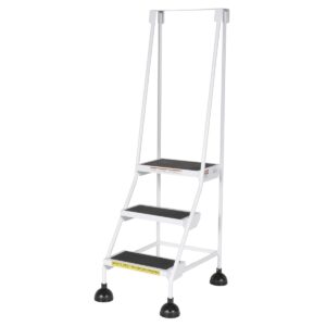 Vestil Spring Loaded Roll Ladder 3 Step