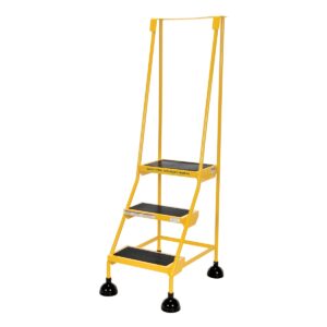Vestil Spring Loaded Roll Ladder 3 Step