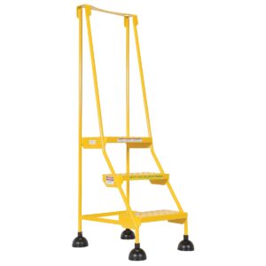 Vestil Spring Loaded Roll Ladder 3 Step
