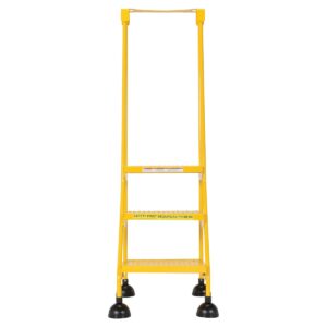 Vestil Spring Loaded Roll Ladder 3 Step