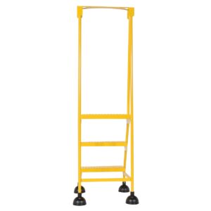 Vestil Spring Loaded Roll Ladder 3 Step