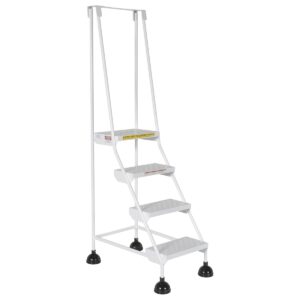 Vestil Spring Loaded Roll Ladder 4 Step