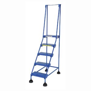 Vestil Spring Loaded Roll Ladder 5 Step