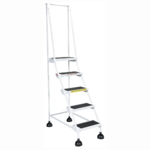 Vestil Spring Loaded Roll Ladder 5 Step