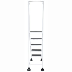 Vestil Spring Loaded Roll Ladder 5 Step