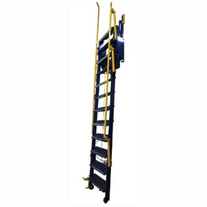 Vestil LAD-FM-120-PSO Folding Mezzanine Ladder 120