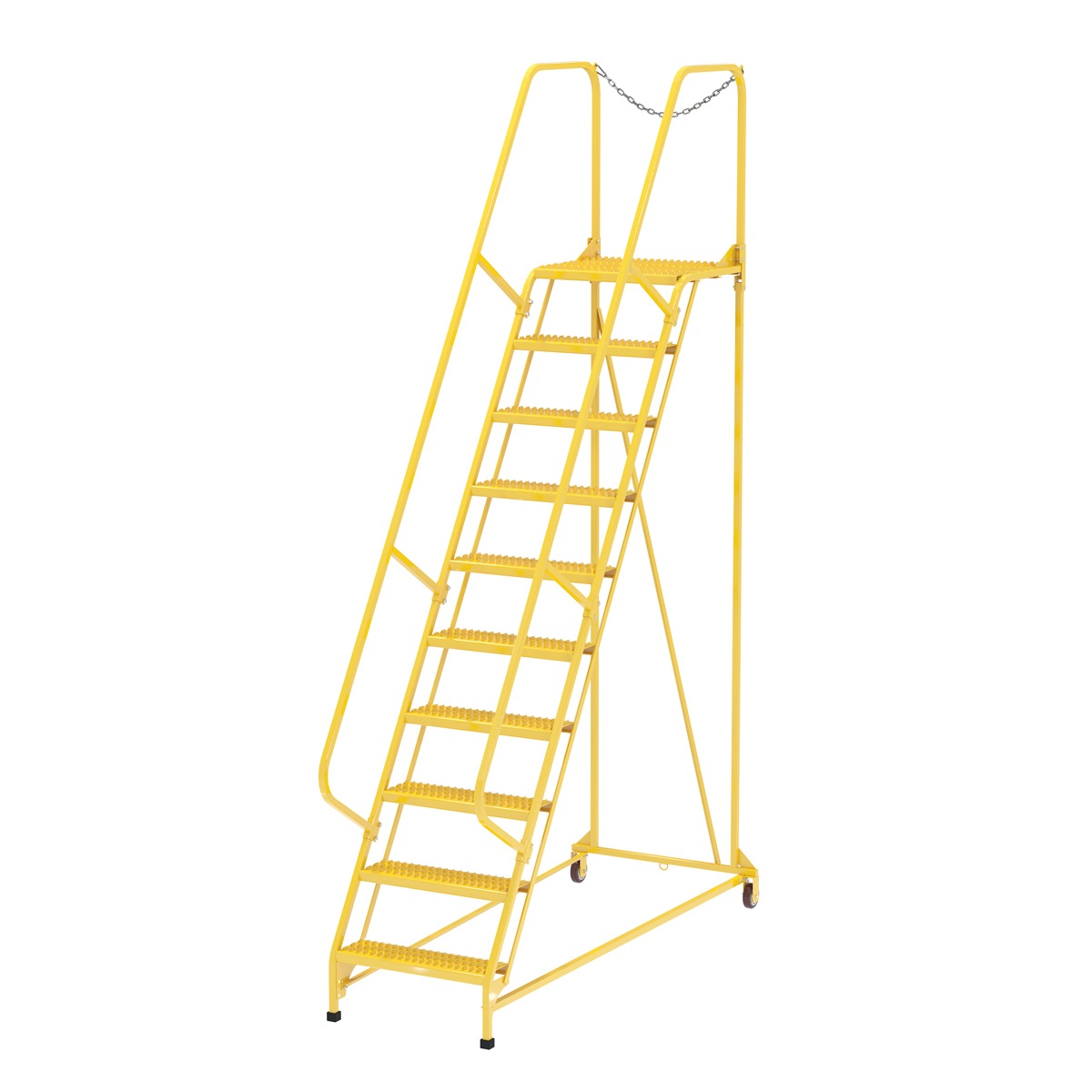 Vestil Maintenance Ladder Yellow