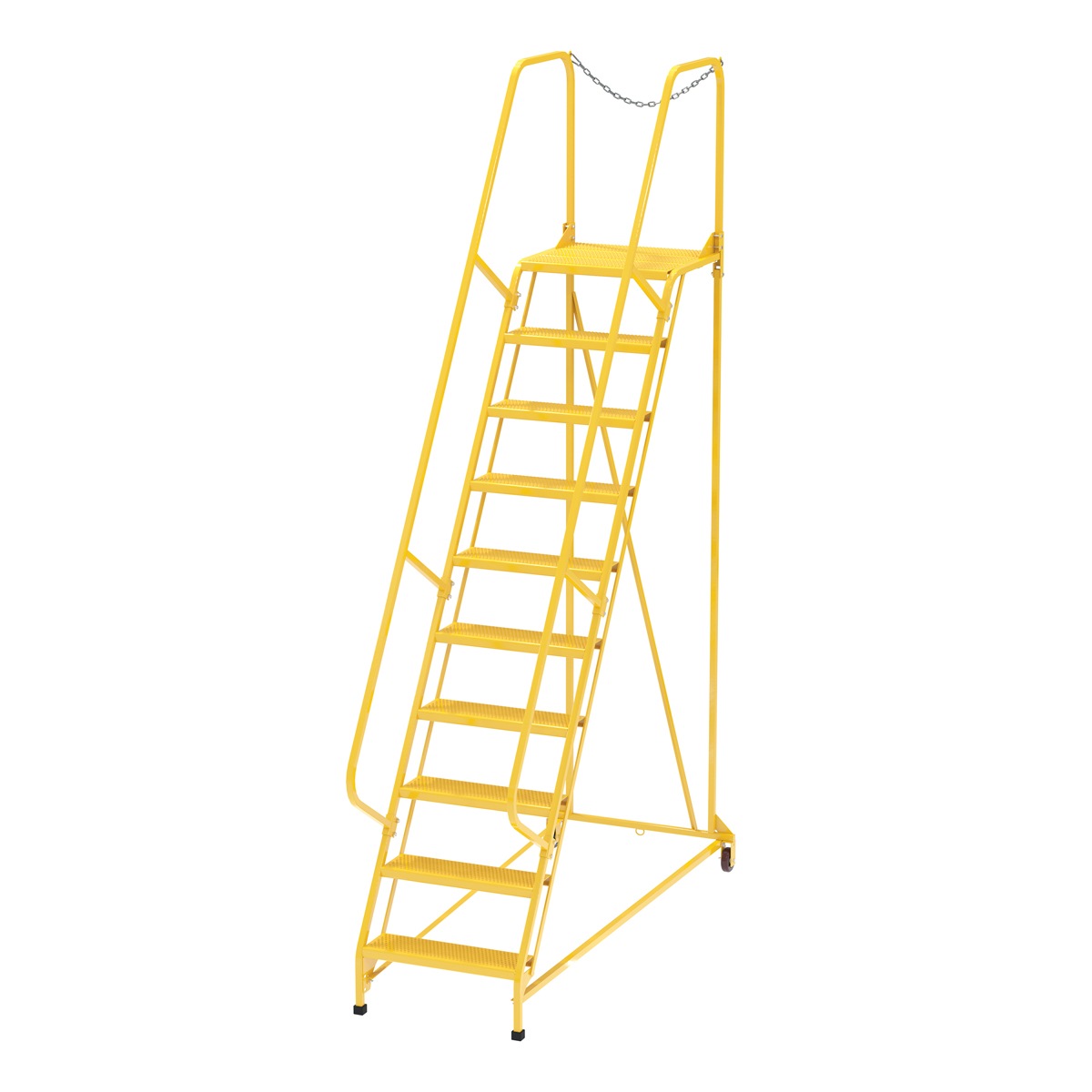 Vestil Maintenance Ladder Yellow