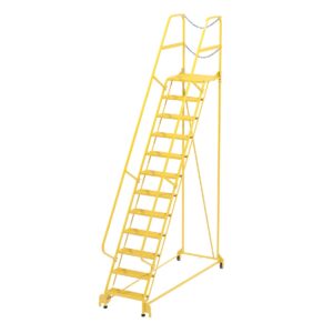 Vestil Maintenance Ladder Yellow