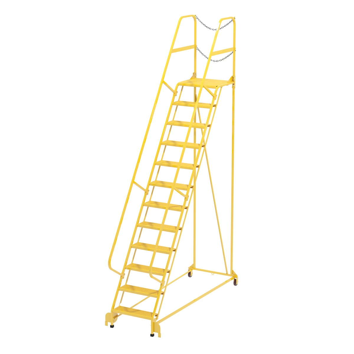 Vestil Maintenance Ladder Yellow