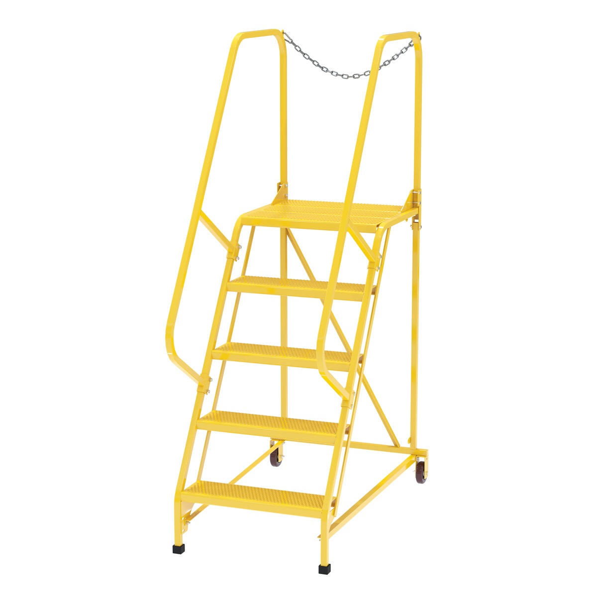 Vestil Maintenance Ladder Yellow