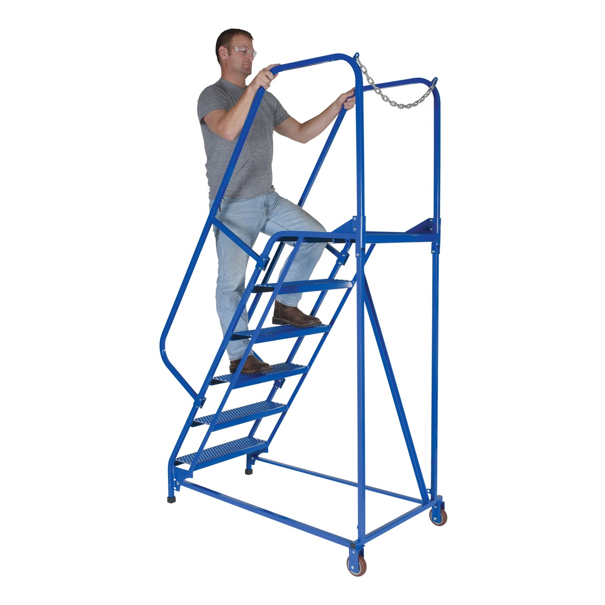 Vestil Maintenance Ladder Perforated
