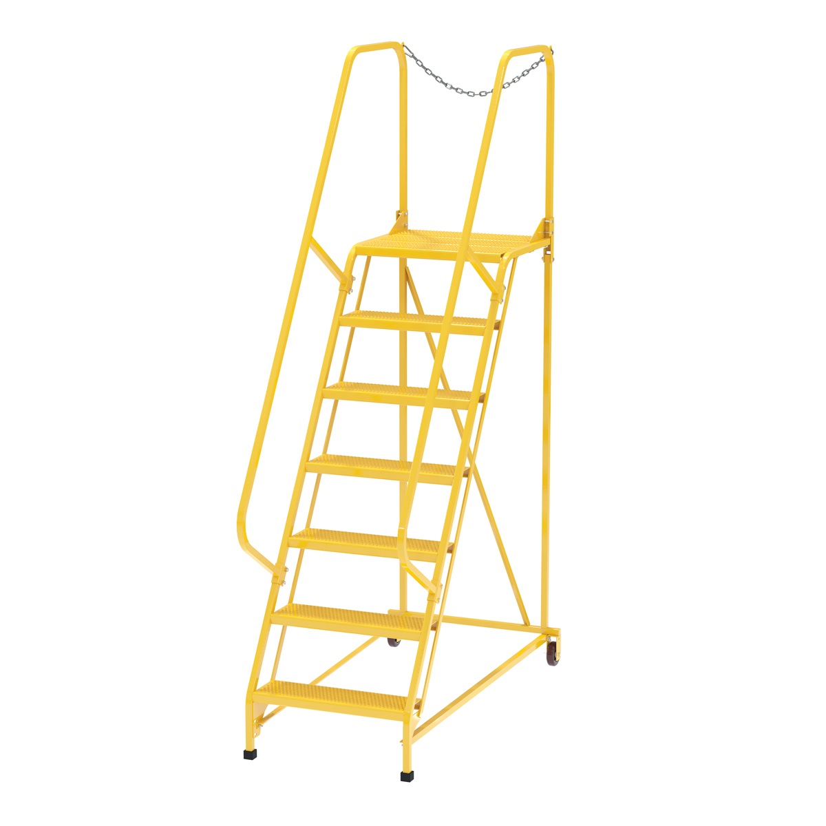 Vestil Maintenance Ladder Yellow
