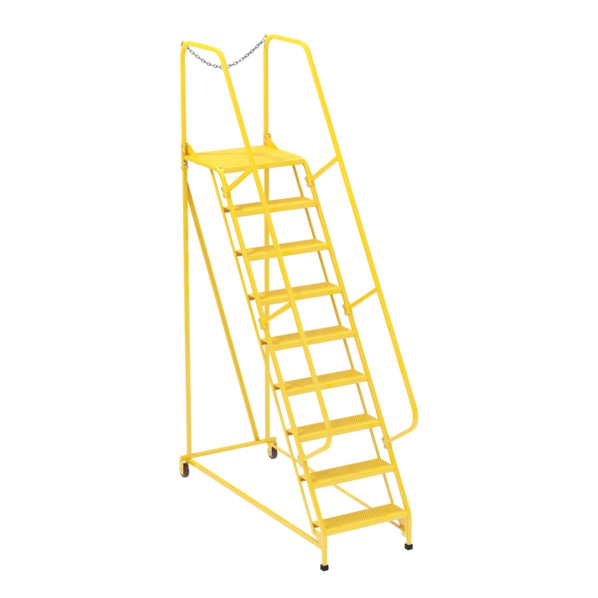 Vestil Maintenance Ladder Yellow