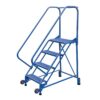 Vestil Tip-N-Roll Ladder 4 Step 50°