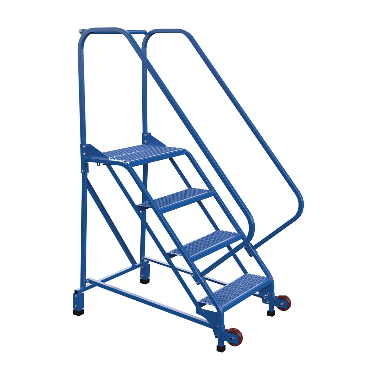 Vestil Tip-N-Roll Ladder 4 Step 50°