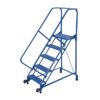 Vestil Tip-N-Roll Ladder 5 Step 50°