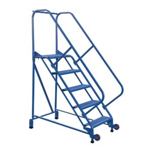 Vestil Tip-N-Roll Ladder 5 Step 50°