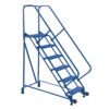 Vestil Tip-N-Roll Ladder 6 Step 50°