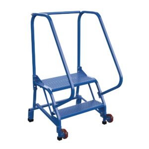 Vestil Tip-N-Roll Ladder 2 Step 58°