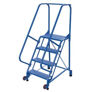Vestil Tip-N-Roll Ladder 4 Step 58°