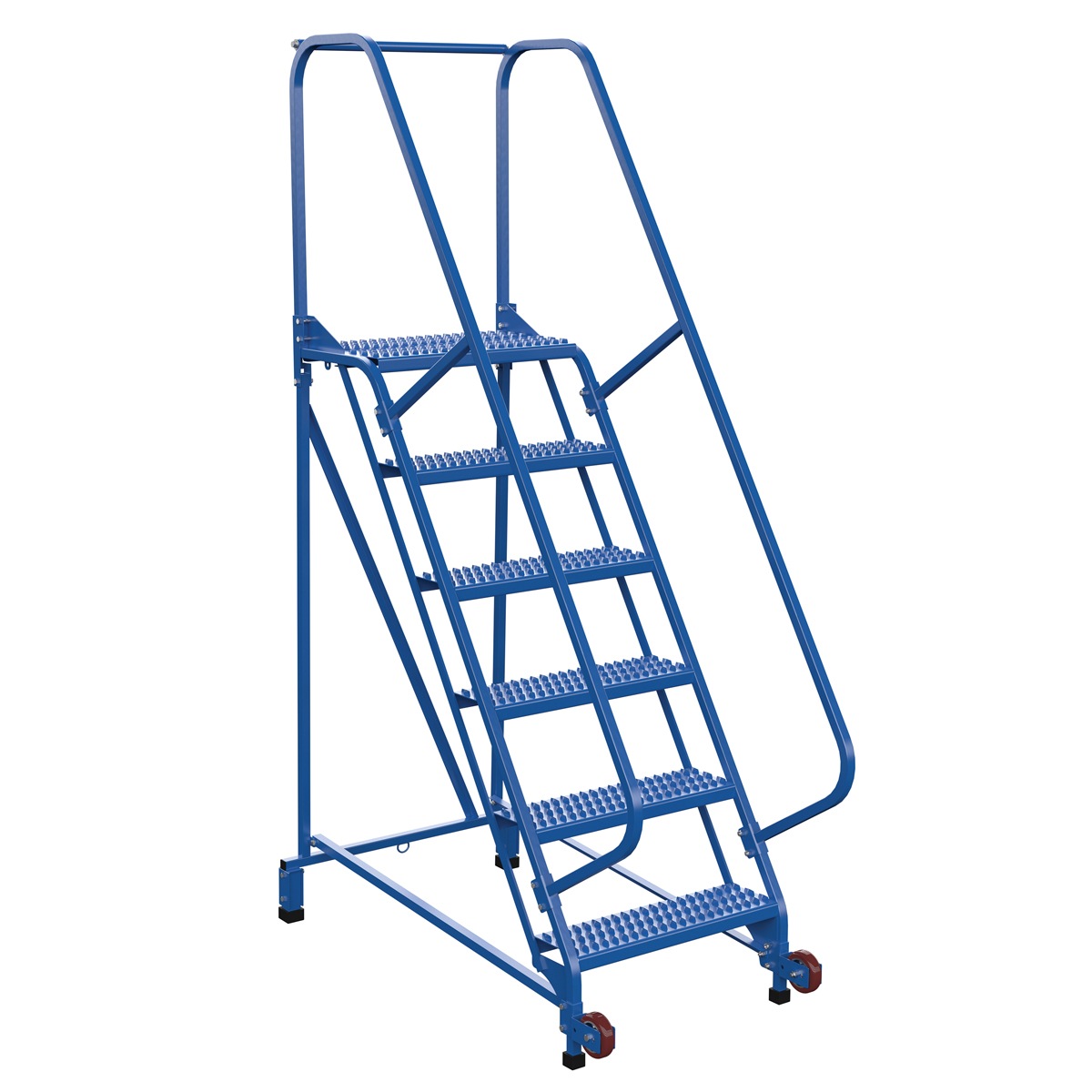 Vestil Tip-N-Roll Ladder 6 Step 58°