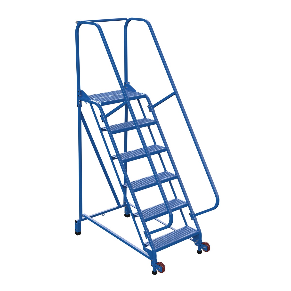 Vestil Tip-N-Roll Ladder 6 Step 58°