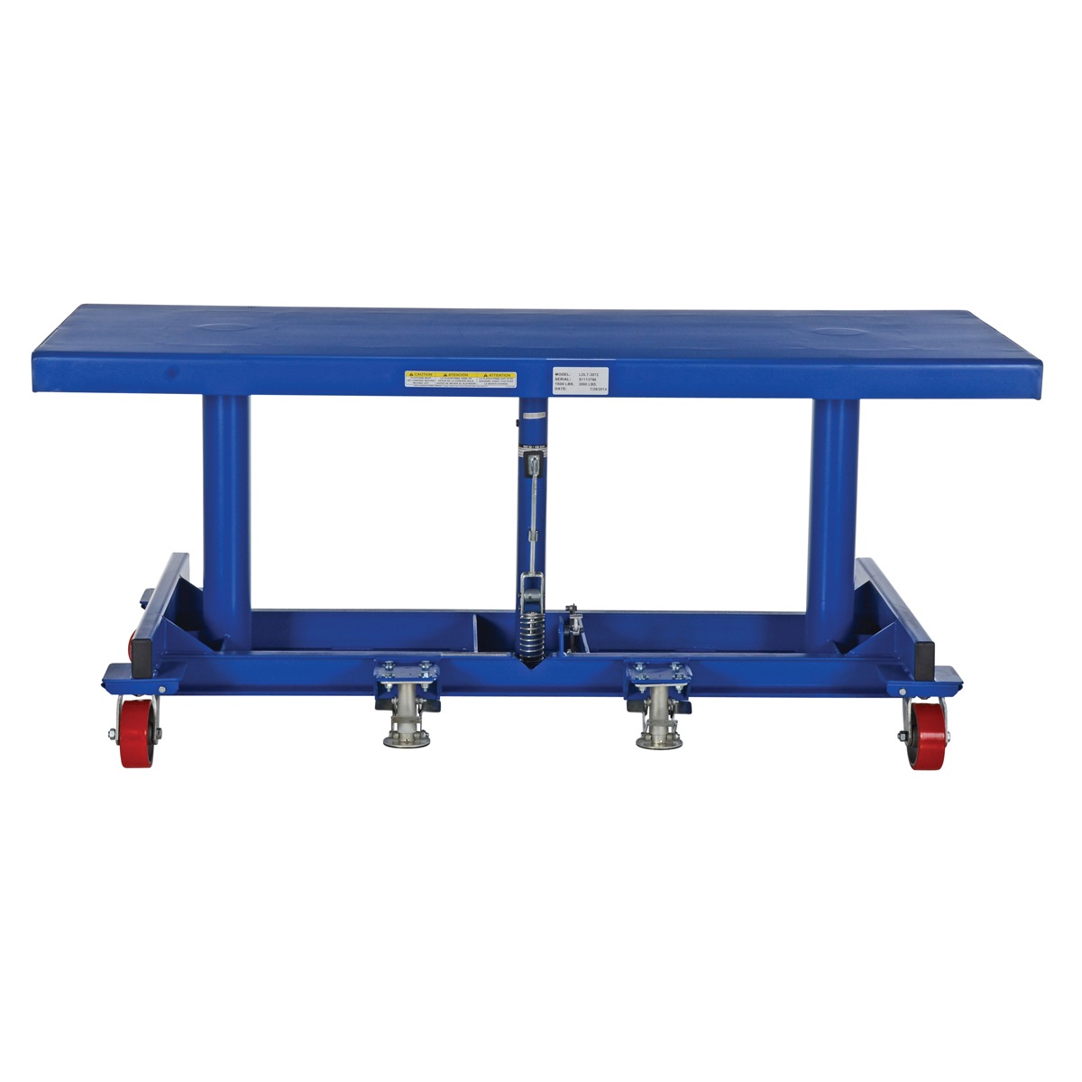 Vestil Ergonomic Long Deck Cart 2K