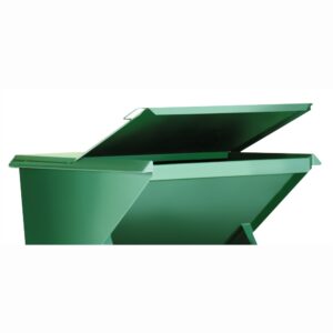Vestil Steel Hopper Lid-Front