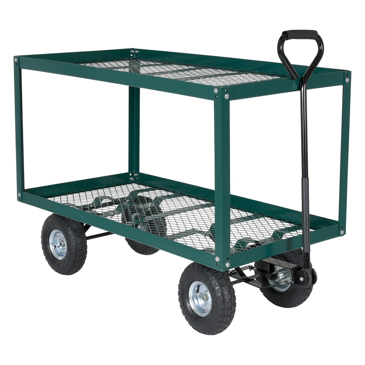 Vestil LSC-2448-SC Landscape Cart Two Shelf 300 LB 48 X 24
