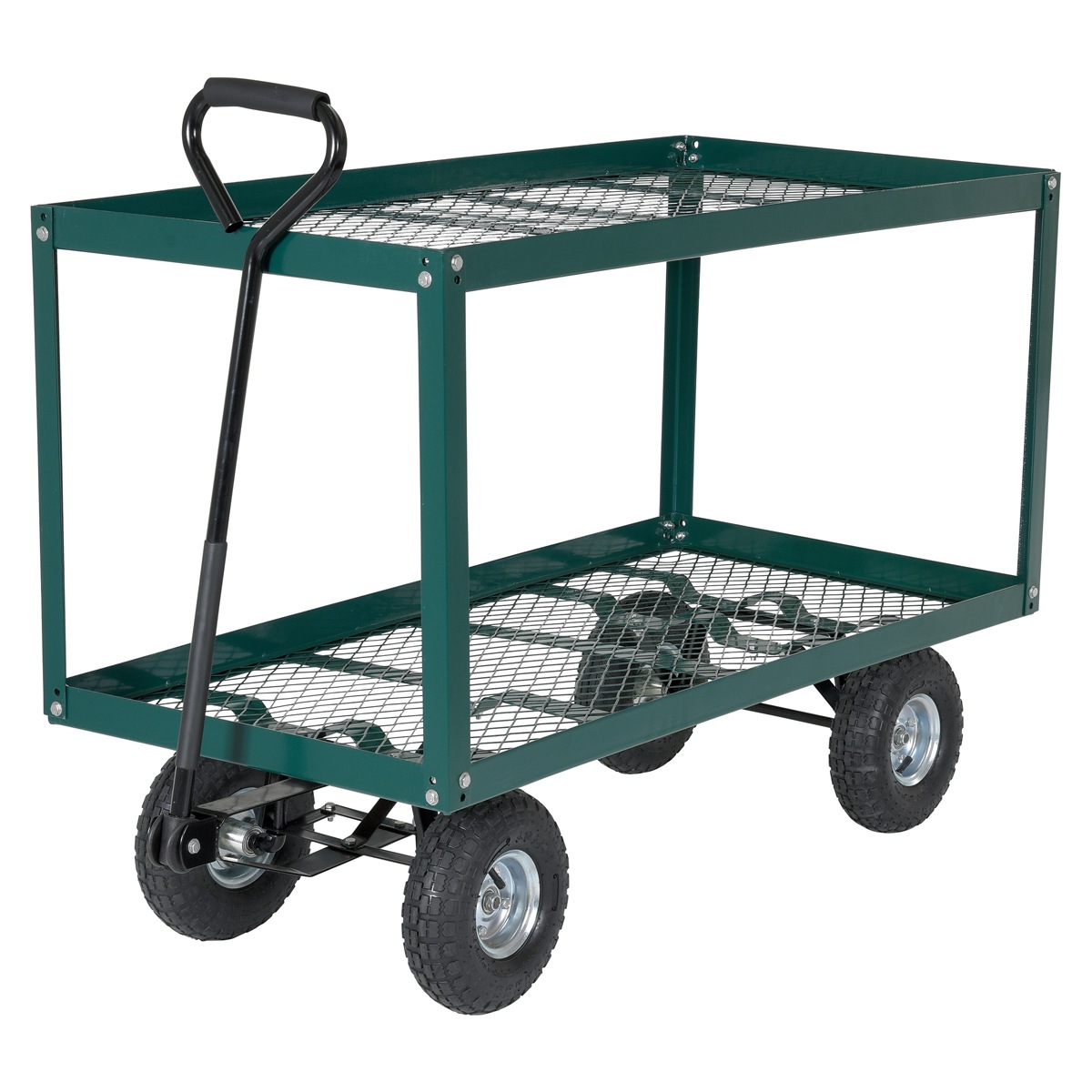 Vestil LSC-2448-SC Landscape Cart Two Shelf 300 LB 48 X 24